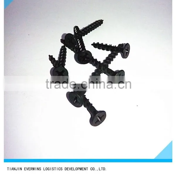 Drywall Screw Phillips Bugle Head Coarse Thread Black Phospated photo-5