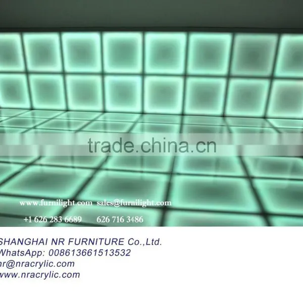 China Supplier 1m*1m High Brightness Led Floor Tile / Led Dance Floor photo-5
