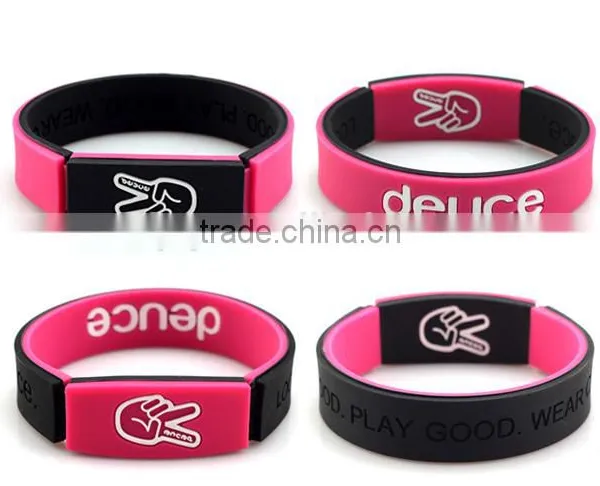 Silicone Bracelet With Charms photo-5