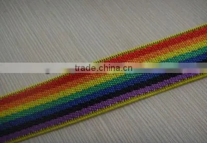 Rainbow Barcode Grosgrain Ribbon