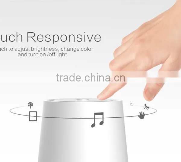 Bluetooth Speaker LED RGB Lamp Smart APP Touch Buttons photo-2