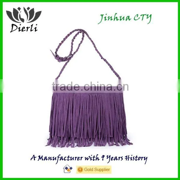 Tassel Fringe Handmade Leather Purse photo-3