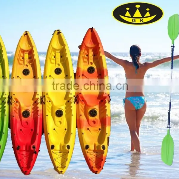 Polyethylence Hull Material and no Inflatable Double Fishing Kayak for Sale photo-4