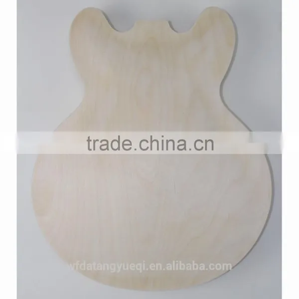 Wholesale ES Body With Two f Hollows Guitar Kit photo-4