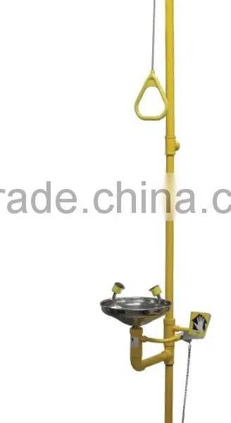 ANSI Z358.1 Certified Stainless Steel Emergency Shower & Eyewash