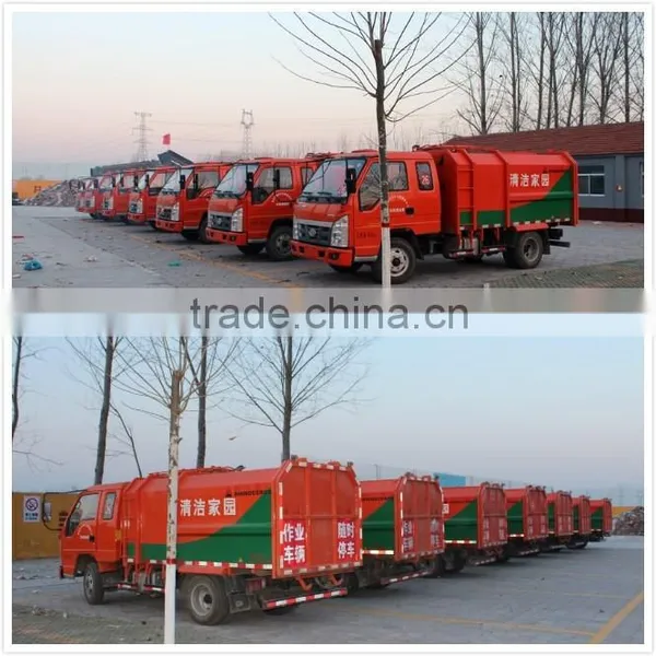 XINIU 7 Cbm Compactor Garbage Truck Price, Mini Small Garbage Truck for Sale in China in Asia photo-4