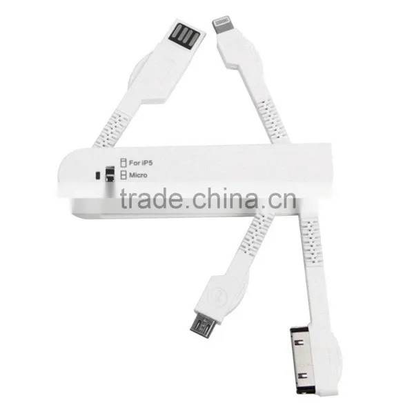Multi-function Retractable Data 2 in 1 Military Knife Usb Cable photo-5
