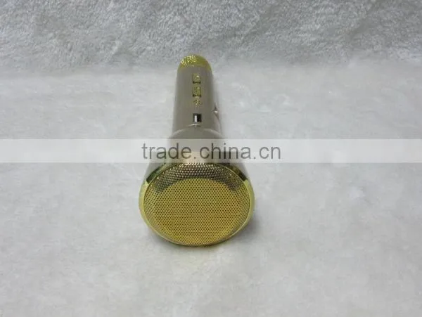 New Wholesale Professional Wireless Speaker USB Karaoke Microphone With Bluetooth photo-2