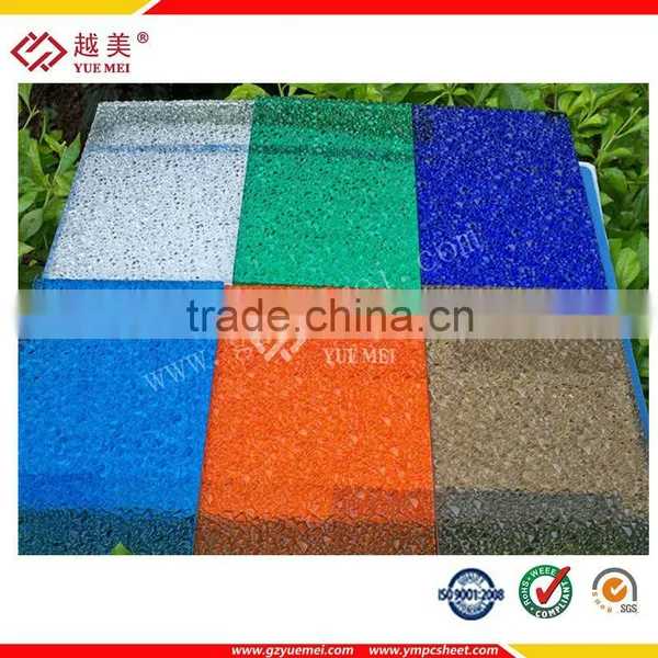 100% Virgin Material -diamond pc Sheet Window Skylight Gates
