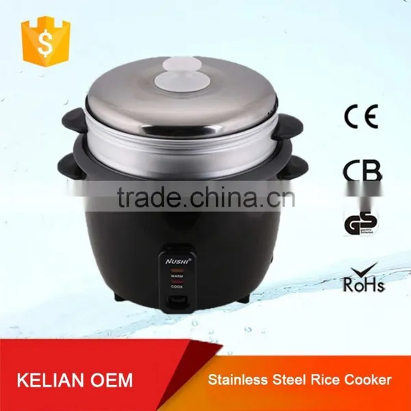 Intelligent Large Brushed Steel Rice Cooker Buy Multicooker Online