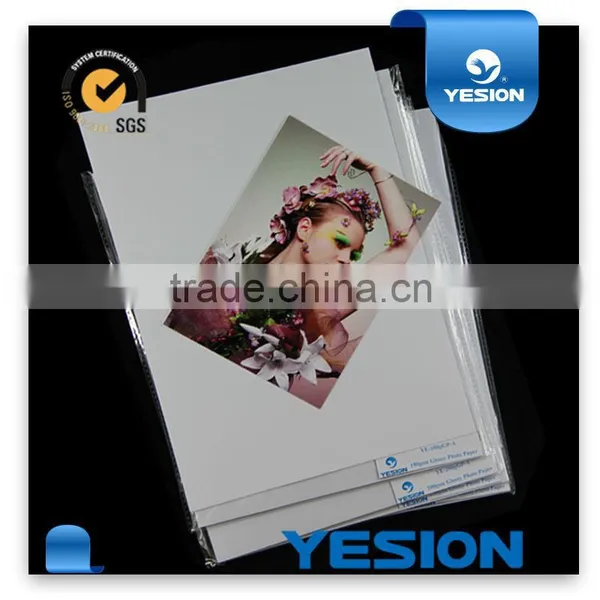 Yesion Brand A4 Glossy Inkjet Photo Paper With Dye Ink photo-5