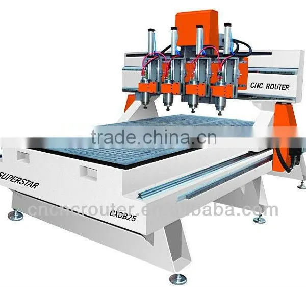 High-performance Multi Head Cnc Router With 4 Heads Cylinder Cnc Router Engraving Machine/cylinder Head Machine photo-2