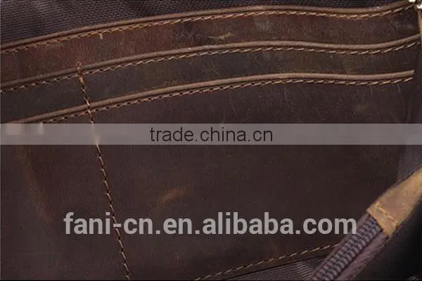 First Layer Cowhide Leather Zipper Wallet With High Quality for Men photo-5