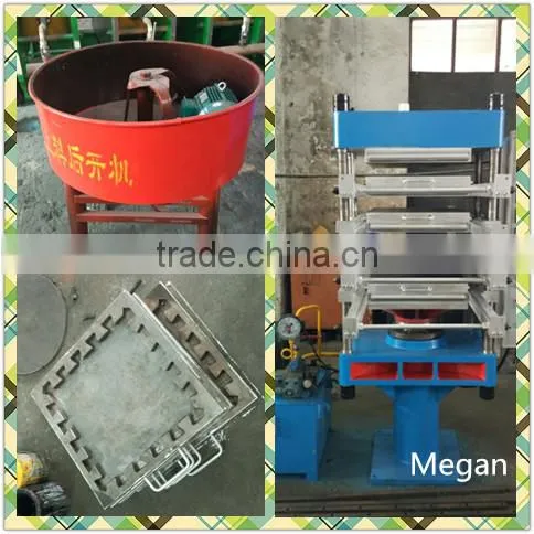 Floor Tiles Making Machine Line/gym Rubber Machine/rubber Tiles Making Machine photo-3