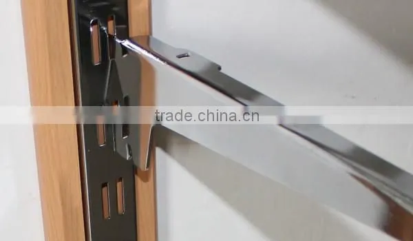Metal Shelf Bracket for Slatwall,glass or Wood Support photo-2