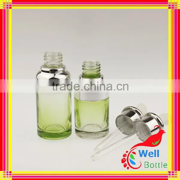 20ml 30ml 50ml Aluminium Shoulder Bottle Glass Dropper Bottle GSB-022R photo-6