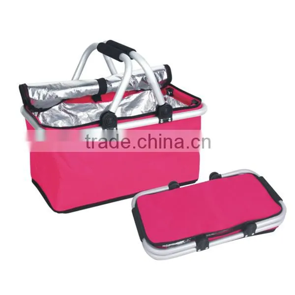Folding Ziplock Food Packaging Bag, Hot Cool Food Carry Bag, Thermal Food Carry Bag