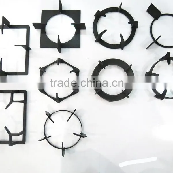 SKD/CKD Cast Iron Grid/Furnace Frame/Enamel/Cast Iron Pan Support for Gas Stove photo-2
