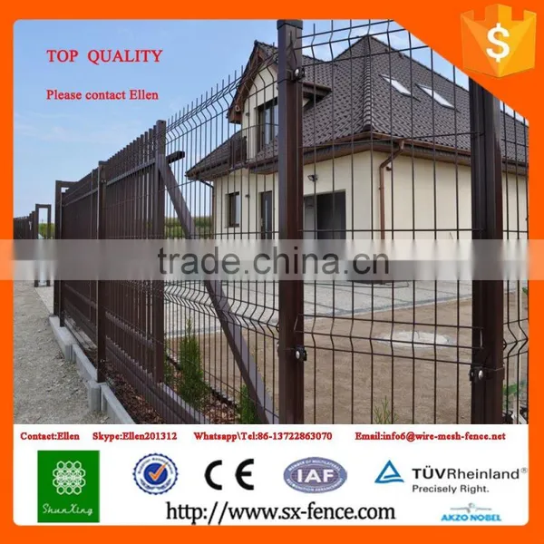 PVC Coated Wire Mesh Fence Manufacturer for Brazil Market photo-3