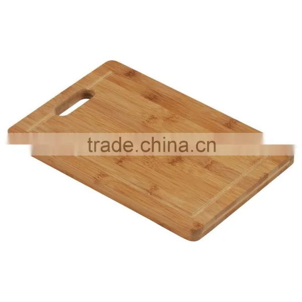 Bamboo Cutting Chopping Board Rectangle Paddle Round With Handle Kitchen Home photo-4