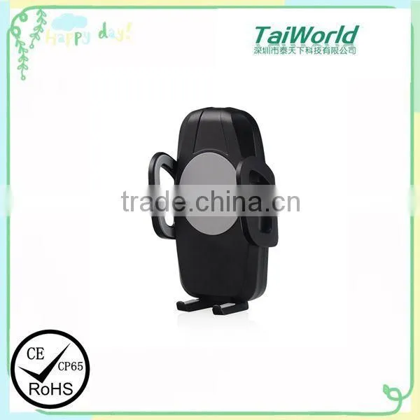 2016 Newest Design Vehicle Wireless Charger Universal Rotating Car Mount Holder Wirless Car Charger Holder photo-4