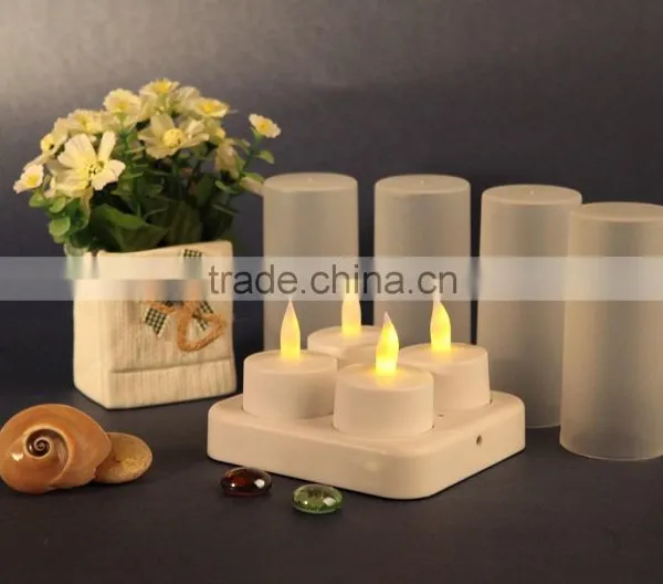Rechargeable Electric Candle,led Rechargeable Candle With Cups photo-2