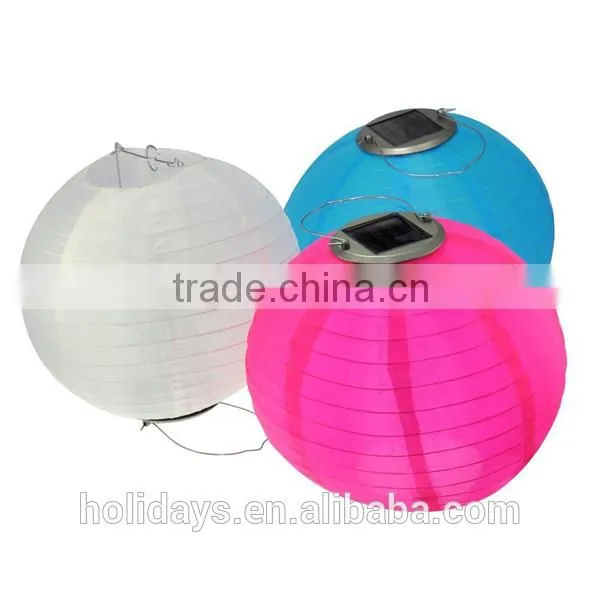 10inch 25cm Plastic LED Light Solar Lantern photo-2