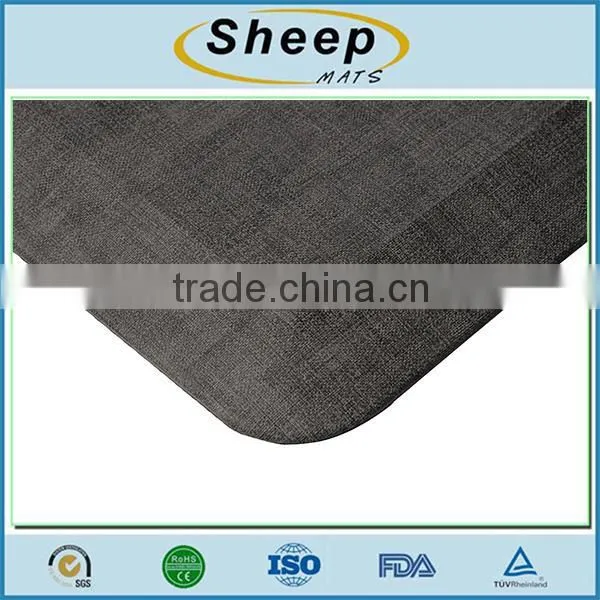 China Decorative Anti Fatigue Floor Comfortable Pvc Kitchen Mat photo-2