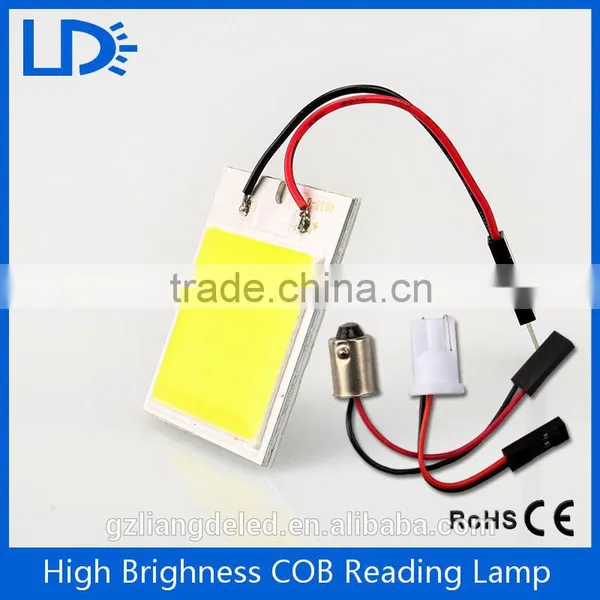 Auto Top Light Brightness Cob Panel Light Car Led Reading Light