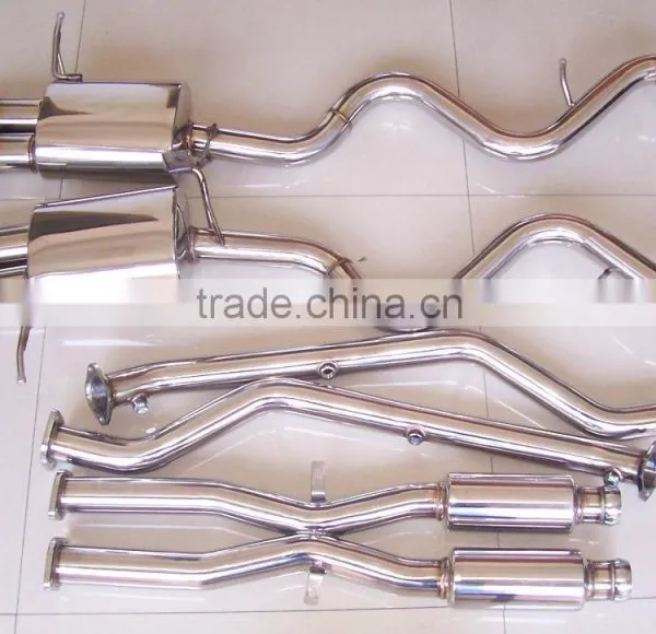3-SERIES E92 335I COUPE M3 EXHAUST CATBACK With Titanium Coating Tips photo-5