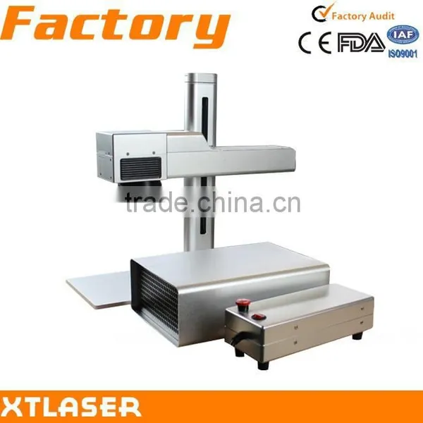 Germany IPG Portable Mini 20W Fiber Laser Marking Machine For Sale photo-5