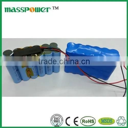 Lithium Battery Pack Masspower 7.4V 14.5ah Lithium Battery