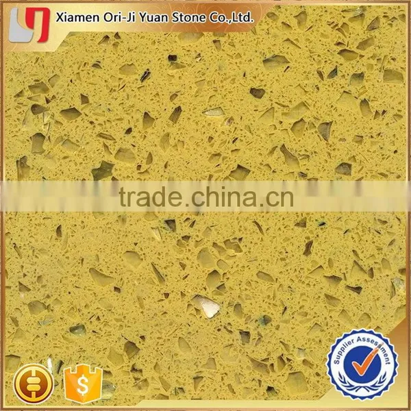 Top Quality Most Popular 20mm Quartz Stone Countertop Black Pearl photo-5