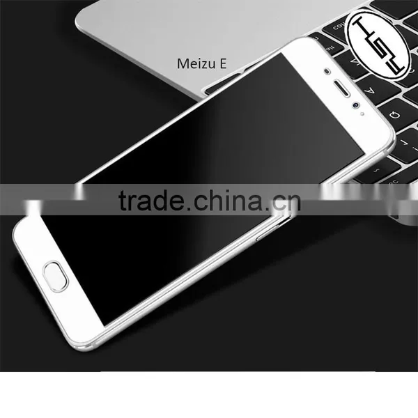 HUYSHE Cell Phone Accessories Anti-expolsion Screen 2.5D Full Cover Guard for Meizu M3e 9H Tempered Glass Protector photo-5