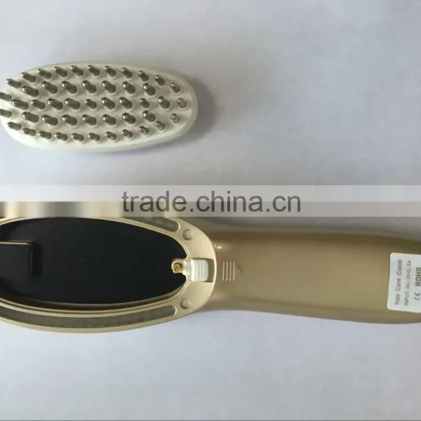 China Manufacturer Electric Hair Growth Laser Comb With LED Red & Blue Light Therapy photo-4