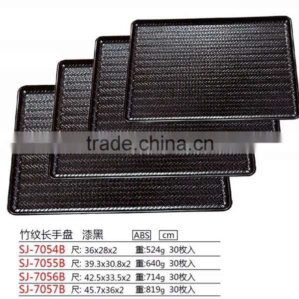 Plastic All-purpose Serving Tray With Various Sizes photo-3