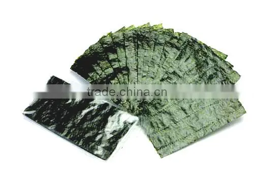 1/2 Cut 200pcs Roasted Seaweed Laver Seafood Snack photo-5