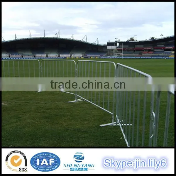 Stable Metal Frame Welded and Galvanized Concert Crowd Control Barrier for Sale photo-2