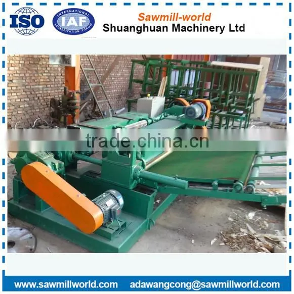 Rotary Veneer Peeling Lathe Wood Veneer Cutting Machine photo-3