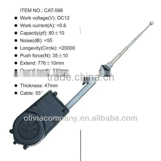 With AM/FM Radio Device Power Car Antenna