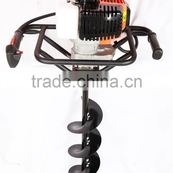 CE Approved 52CC Ground Drill Earth Auger 3WT-150 With 80MM,100MM,150MM Bit