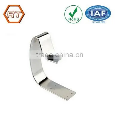 Customized stainless steel u shape metal spring clip