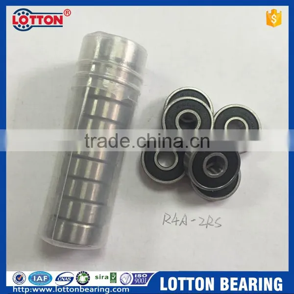 1/4"x3/4"x9/32" Inch Sealed Ball Bearing R4A-2RS photo-6