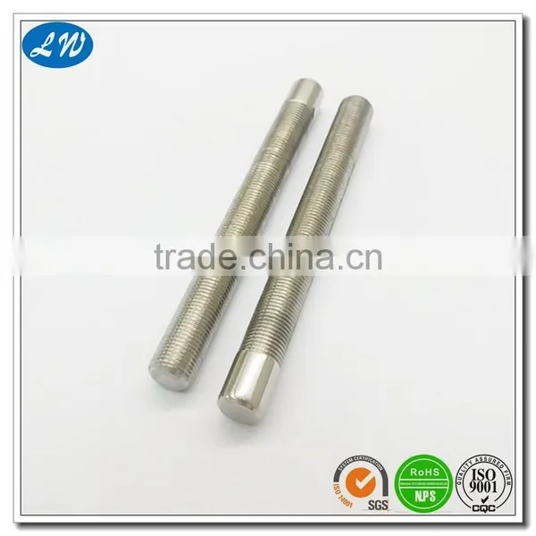 China Factory Supply High Quality & Precision Stainless Steel Threaded Screw Shaft According to Drawing photo-2