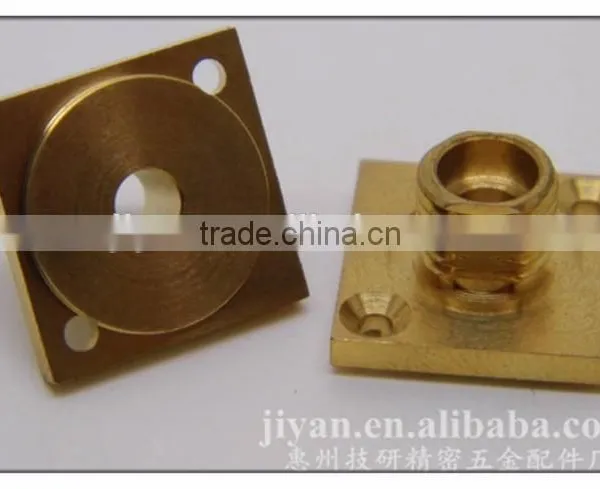 Factory Manufacture High Precision Cnc Milling Sheet Metal Brass Nuts photo-4