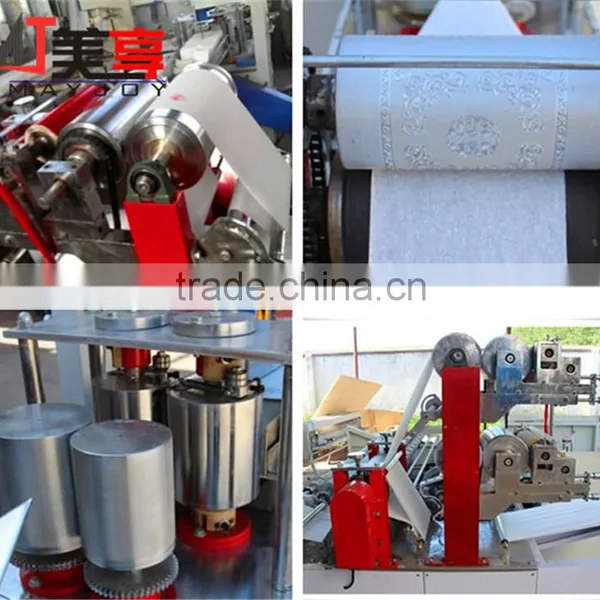 High Speed Automatic Tissue Paper Folding Machine photo-3