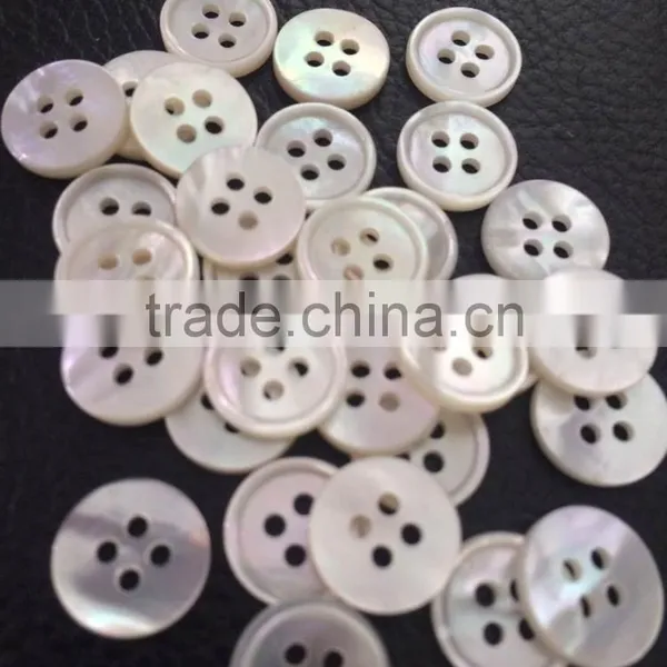 New Whitelip Mop Shell Shirt Buttons for Garment Accessories photo-4