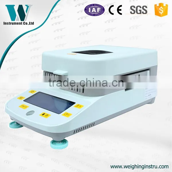 Lab predefined heating soil moisture meter sensor analyzer