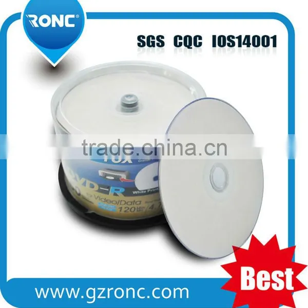 White Cakebox Pack 4.7gb 16x Inkjet Dvd/dvd Printable photo-6