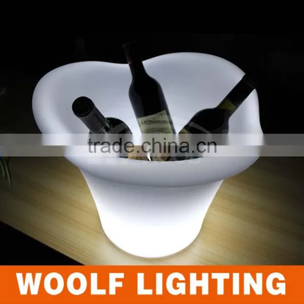 Decoration Bar LED Lighting Illuminated Flower Pot photo-3